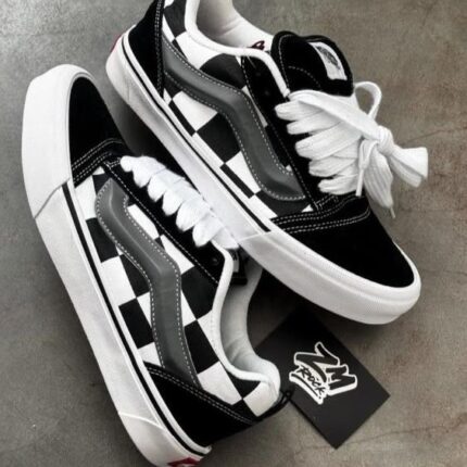 Knu Skool Mega Check Black